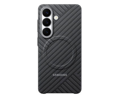 Etui do telefonów SAMSUNG Etui Carbon Magnet do Galaxy S26 szare